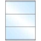 8.5" x 3.5"  Sheet Label