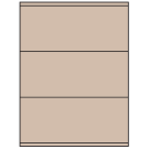 8.5" x 3.5"  Sheet Label