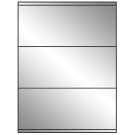 8.5" x 3.5"  Sheet Label