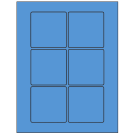 3" x 3"  Sheet Label