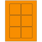 3" x 3"  Sheet Label