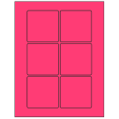 3" x 3"  Sheet Label