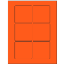 3" x 3"  Sheet Label