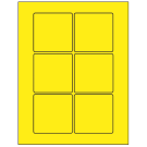 3" x 3"  Sheet Label