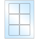 3" x 3"  Sheet Label