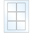 3" x 3"  Sheet Label