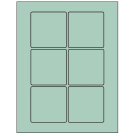 3" x 3"  Sheet Label