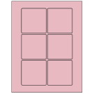 3" x 3"  Sheet Label