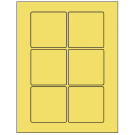 3" x 3"  Sheet Label