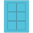 3" x 3"  Sheet Label