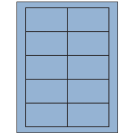 3.5" x 2"  Sheet Label