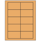 3.5" x 2"  Sheet Label