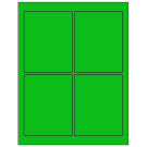 3.75" x 4.75"  Sheet Label