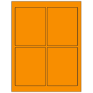 3.75" x 4.75"  Sheet Label