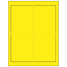 3.75" x 4.75"  Sheet Label
