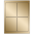 3.75" x 4.75"  Sheet Label