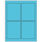 3.75" x 4.75"  Sheet Label