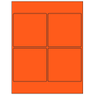 4" x 4"  Sheet Label