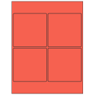 4" x 4"  Sheet Label