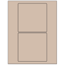 5" x 5"  Sheet Label