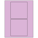 5" x 5"  Sheet Label