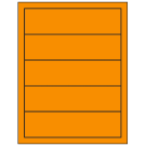 7.5" x 2"  Sheet Label