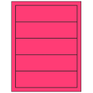 7.5" x 2"  Sheet Label