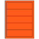 7.5" x 2"  Sheet Label