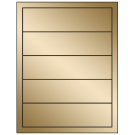 7.5" x 2"  Sheet Label