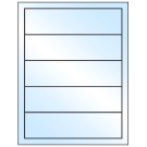 7.5" x 2"  Sheet Label