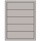 7.5" x 2"  Sheet Label