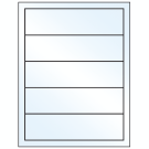 7.5" x 2"  Sheet Label