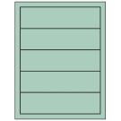 7.5" x 2"  Sheet Label