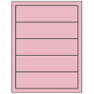 7.5" x 2"  Sheet Label