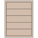 7.5" x 2"  Sheet Label