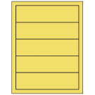 7.5" x 2"  Sheet Label