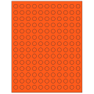 0.5" x 0.5"  Sheet Label