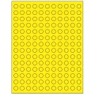 0.5" x 0.5"  Sheet Label