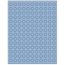 0.5" x 0.5"  Sheet Label
