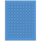 0.75" x 0.75"  Sheet Label