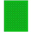 0.75" x 0.75"  Sheet Label