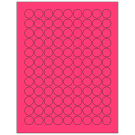 0.75" x 0.75"  Sheet Label