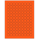 0.75" x 0.75"  Sheet Label