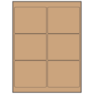 4" x 3"  Sheet Label