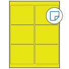 4" x 3"  Sheet Label