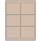 4" x 3"  Sheet Label