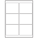 4" x 3"  Sheet Label