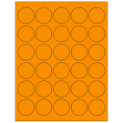 1.5" x 1.5"  Sheet Label