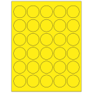 1.5" x 1.5"  Sheet Label