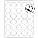 1.5" x 1.5"  Sheet Label